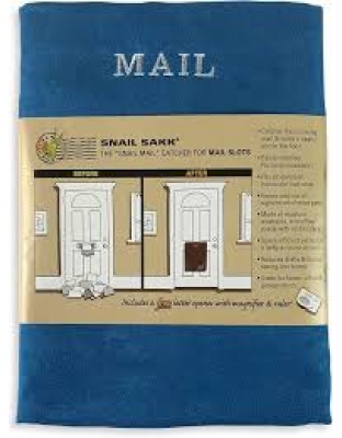 Mail Catcher for Mail Slots Post Letter Box Door Colour Blue