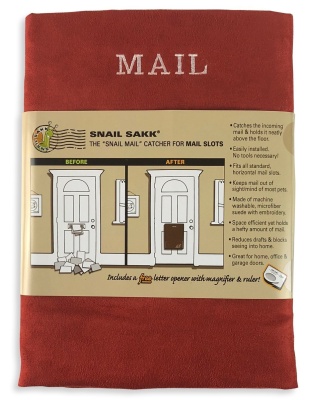 Mail Catcher for Mail Slots Letter Box Colour Red